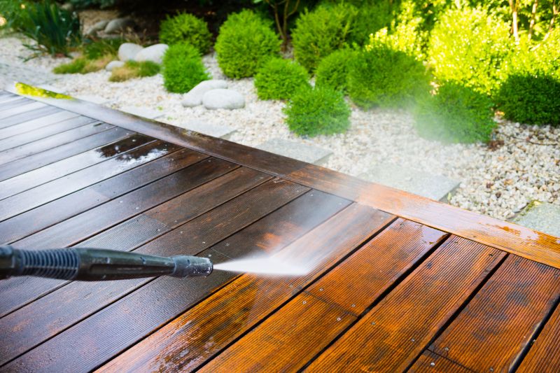 Deck Pressure Washing detail