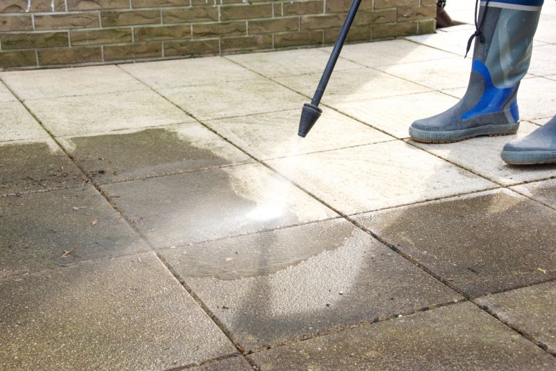 Power Washing in Action