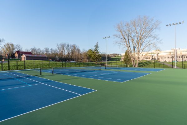 Tennis Court Cleaning in Brandon