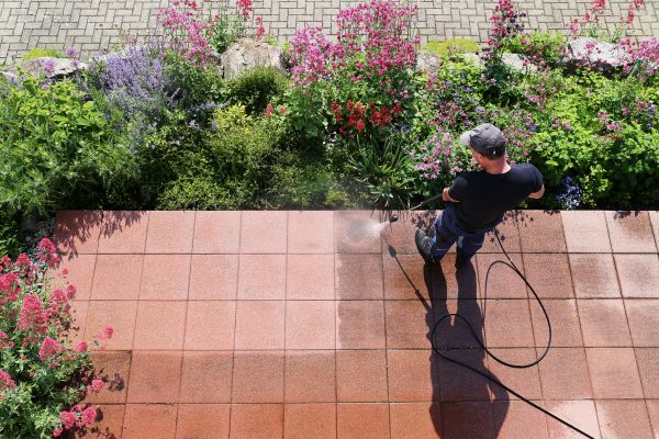 Patio Pressure Cleaning